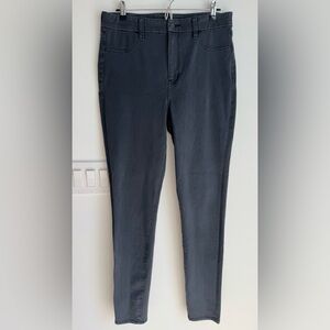 American Eagle Gray Women's Dream Jean Leggings - Size 14 Tall High Waist